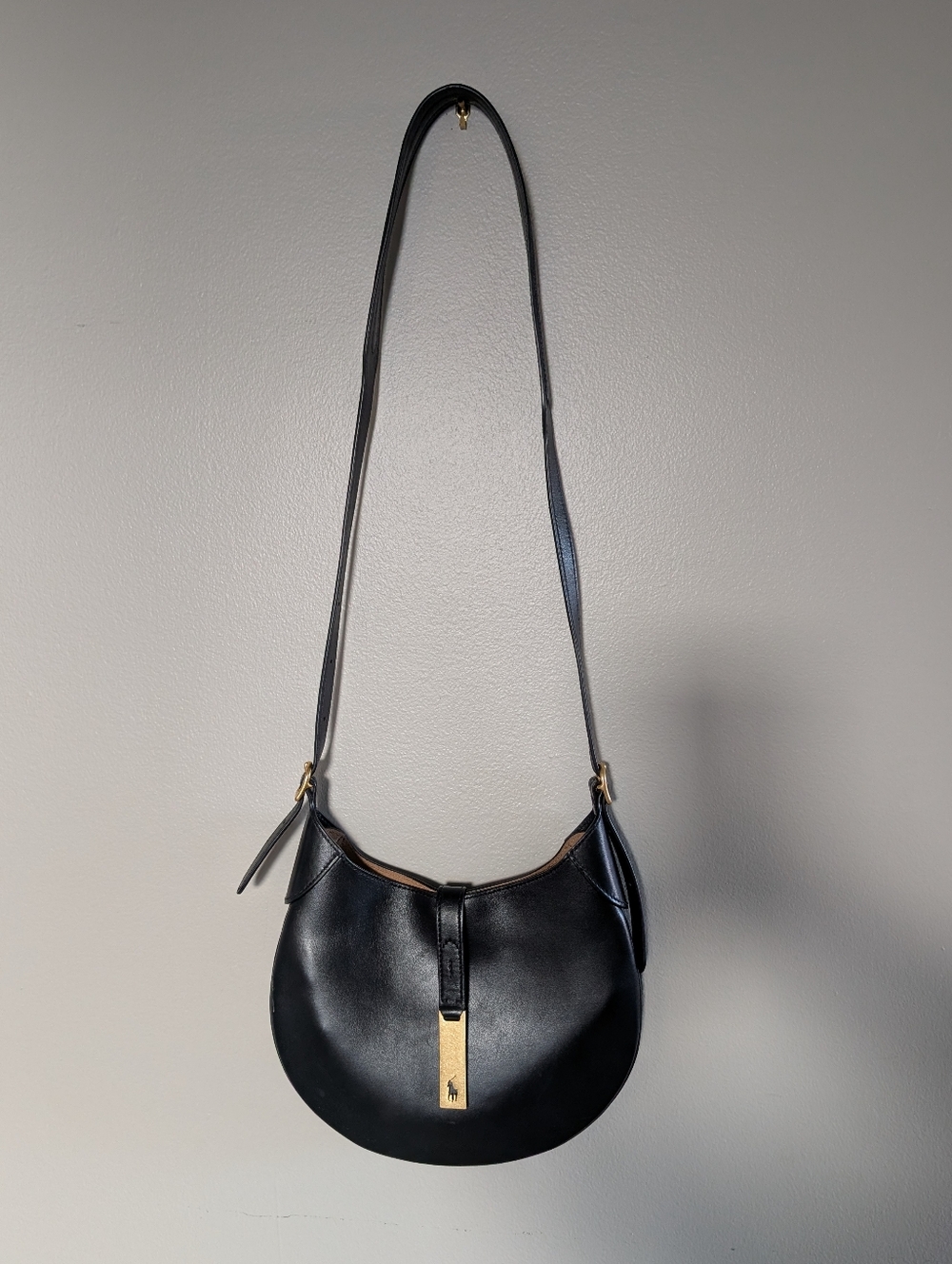 Polo Ralph Lauren ID Calfskin Small Shoulder Bag - Picture 2 of 7